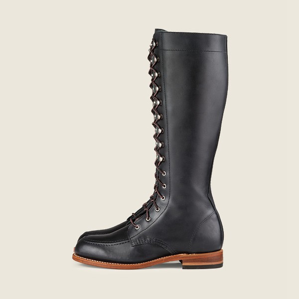 Heritage Støvler Dame - Red Wing Gloria - Tall Boundary Læder - Sort - WFOLIJ-319